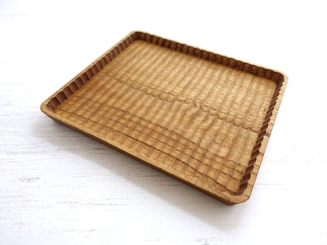 お値下‼️⠀】我谷盆 栗材 3