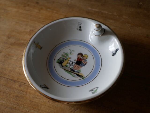 LIMOGES リモージュのヒータープレート お皿 ブロカント フランス
