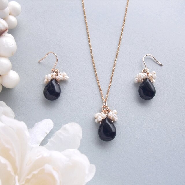 14kgf 真珠冠モリオンネックレストップ 【MO-232NT】 | iichi 日々の