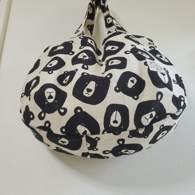 れい様・廃盤メリーボンボンキルトトートバッグ・くまちゃんゴム れい