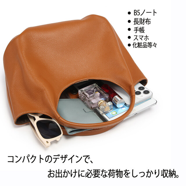 本革 B5サイズ対応 ふんわり 丸い 新品 大人 かわいい ハンドメイド