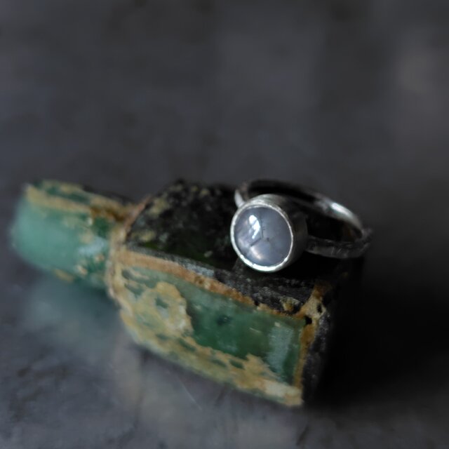 ヴィンテージ スター サファイア 天然ダイヤモンド 925 シルバー リング スターサファイアシルバーリング#11 | iichi 日々の暮らしを