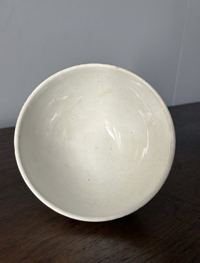 Choisy le Roi ショワジールロワ 白鳥柄 カフェオレ ボウル ステンシル