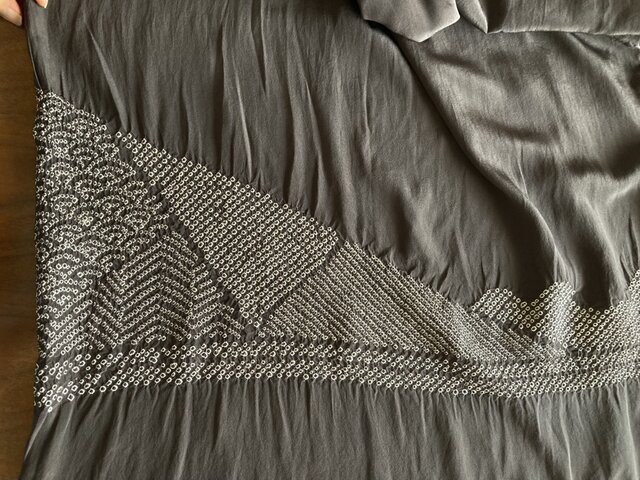 兵児帯リメイクワンピース 茶 | iichi 日々の暮らしを心地よくする