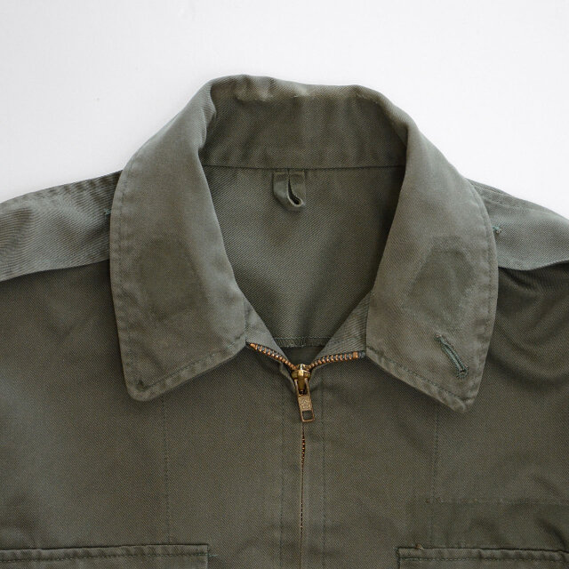 65式 自衛隊 作業服ジャケット 上衣 防衛庁PX品 推定 ジャパン