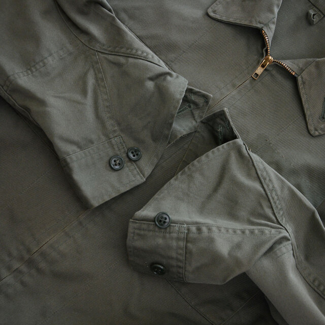 65式 自衛隊 作業服ジャケット 上衣 防衛庁PX品 推定 ジャパン