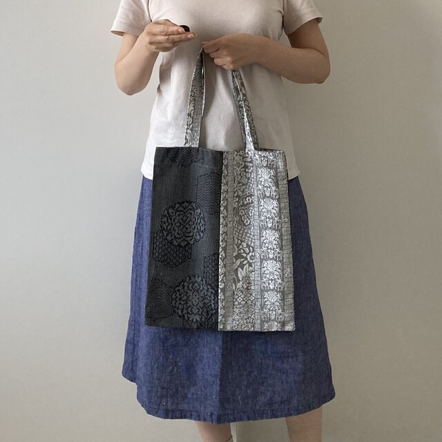 つむぎのぺたんこトートバッグ