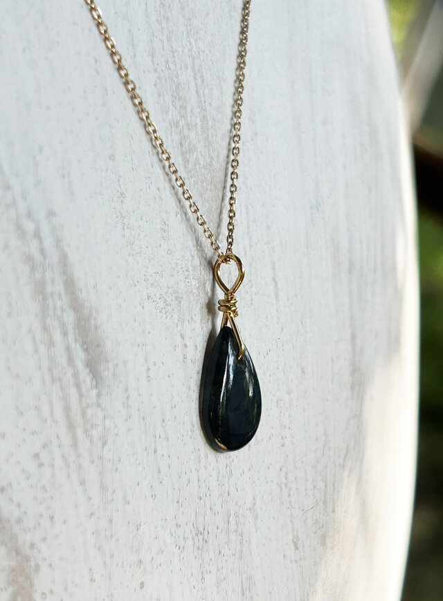 K24純金◇フィンランドの宝石◇スペクトロライト（スペクトルライト