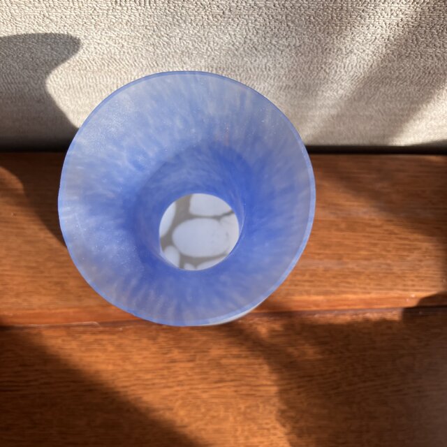 北欧＊BODA アクアブルーの花瓶/水色/ヴィンテージ花瓶 | iichi 日々の