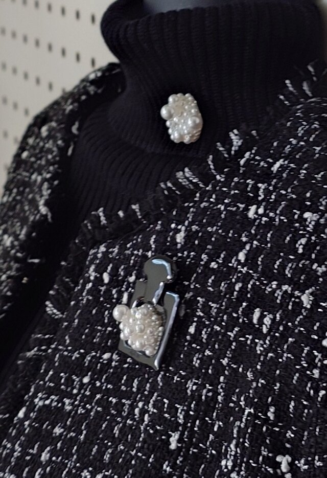 【大人のお茶目】シャネルボトルのパール2点セット