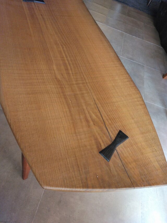 樫・自然木のベンチ 一枚板 | iichi 日々の暮らしを心地よくする