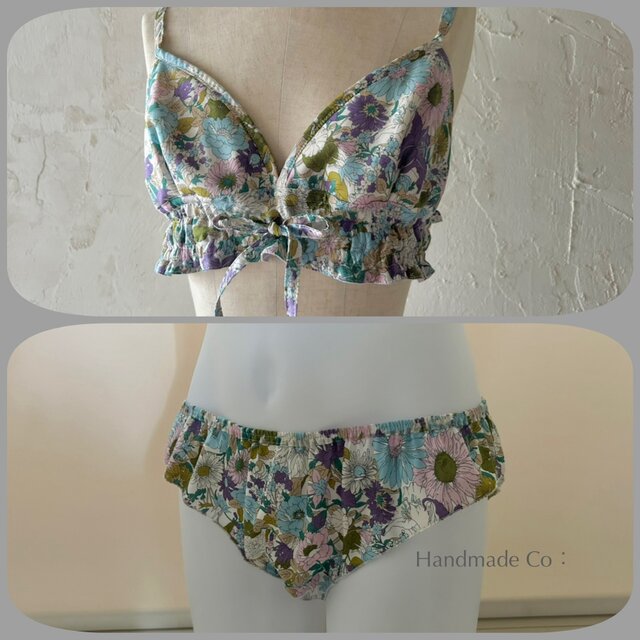 Choose！ストレスフリー ブラ＆ショーツ : : psyche purple