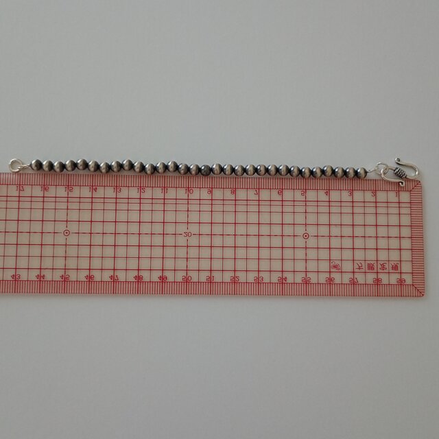 ナバホパール ブレスレット シルバー925 燻し銀 | iichi 日々の