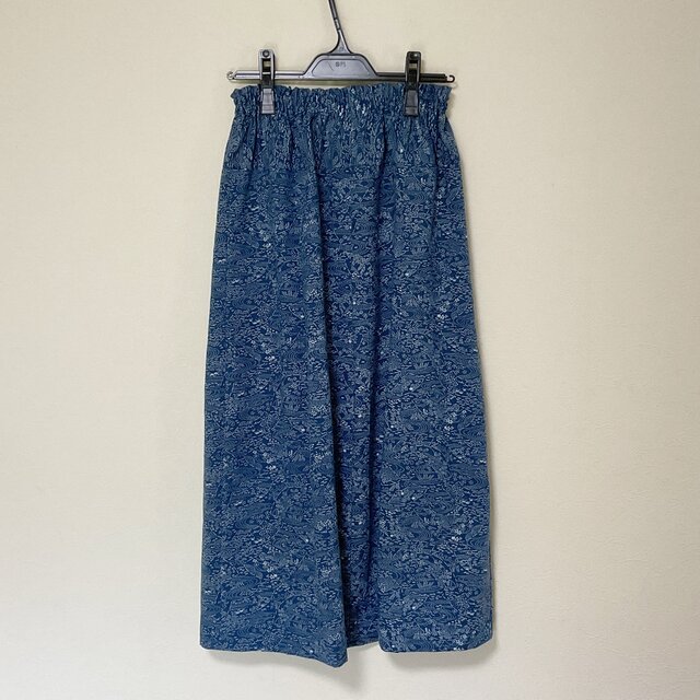 浴衣リメイク Ｋ ギャザースカート  着物 コットン 浴衣スカート