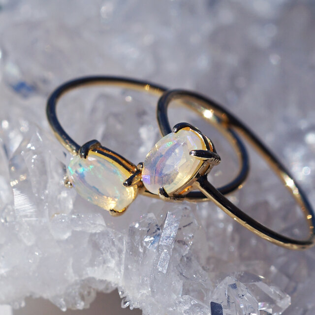 *カイラニページ*エチオピア産　　　オパール•リング カイラニページ*エチオピア産 オパール•リング エチオピア産オパール