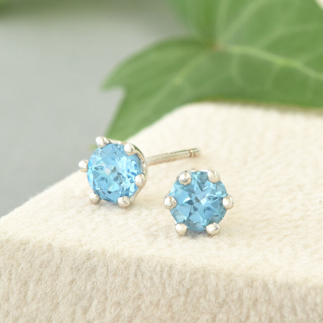 K10 ブルートパーズ ピアス CK042CIBSN