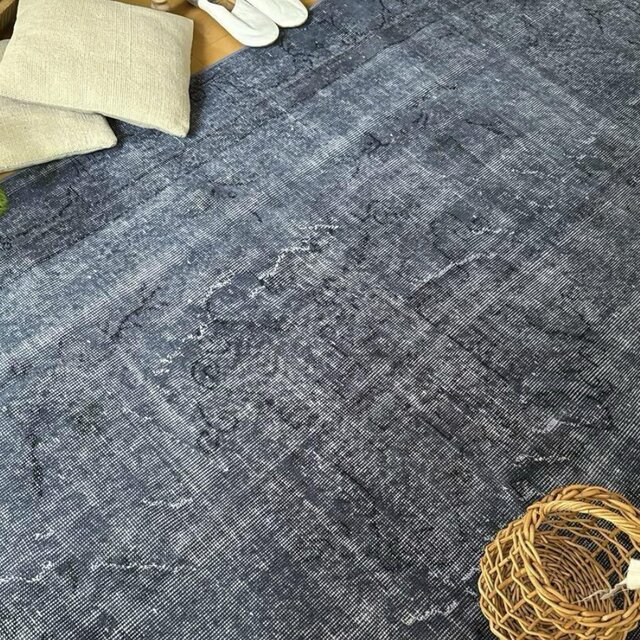 超大判160×288ブルーオーバーダイ レアカラー トルコ