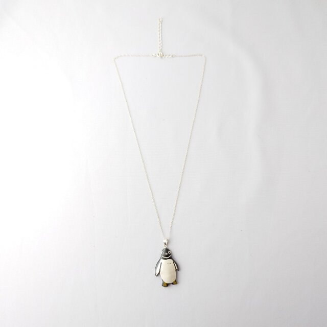 ジェンツーペンギン 漆ネックレス（sv） | iichi 日々の暮らしを