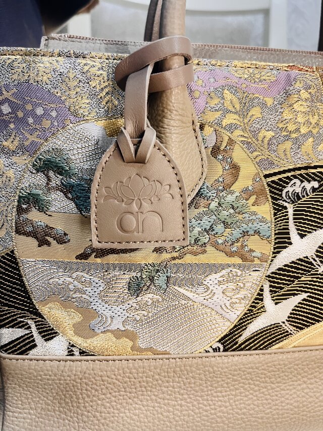 kimonobag 花鳥風月 023 着物バッグ 利休バッグ 着物リメイク | iichi