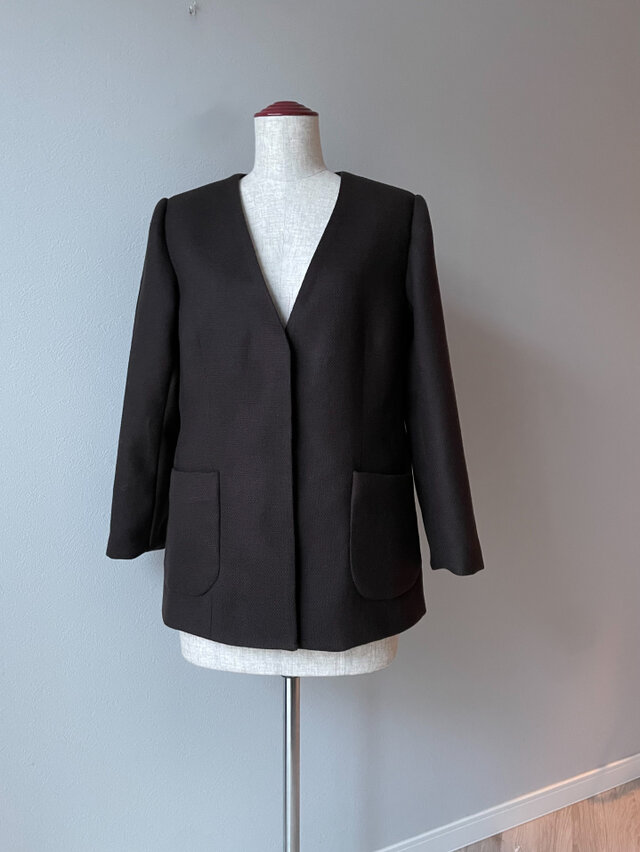 ノーカラージャケット