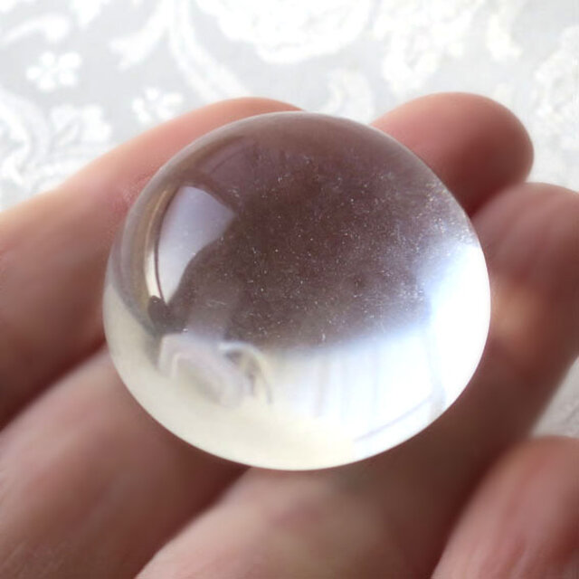 コズミックアイス】アンダラクリスタル クリア ラウンドルース