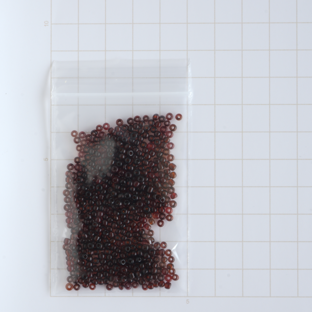 (8g) フランス製 ヴィンテージ シードビーズ 9/0 マロン