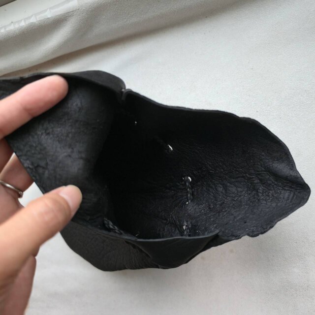 鹿革の巾着 アイオライトサンストーン 鹿革の巾着 アイオライトサンストーン | iichi 日々の暮らしを