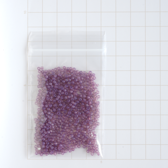 (8g) フランス製 ヴィンテージ シードビーズ 10/0 ピンクパープル
