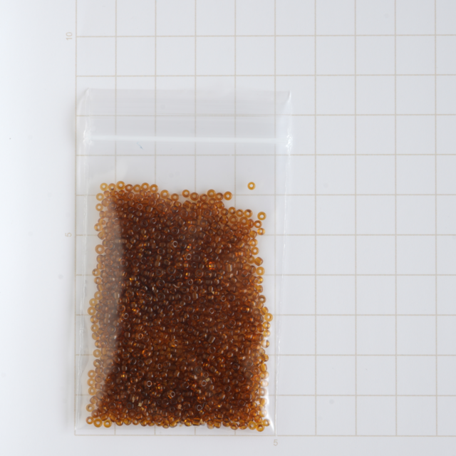 (9g) フランス製 ヴィンテージ シードビーズ 11/0 ダークトパーズ