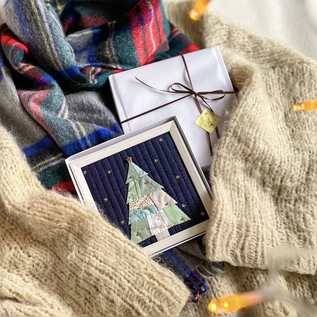 煌めくクリスマスツリーフレーム＊２カラー