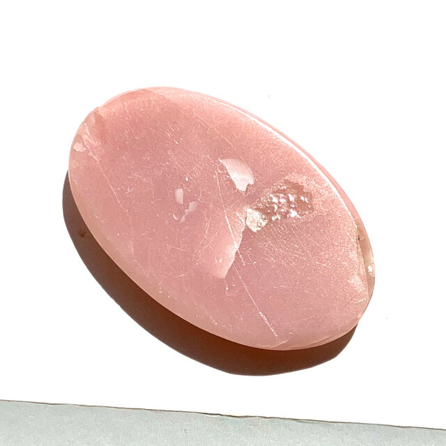 ピンクペタライト[3] 35x22mm 30Cts ルース／天然石／カボション