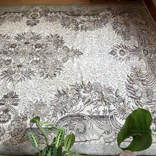 超大判187×287 ボタニカル　王道　トルコヴィンテージラグ 超大判187×287 ボタニカル 王道 トルコヴィンテージラグ | iichi