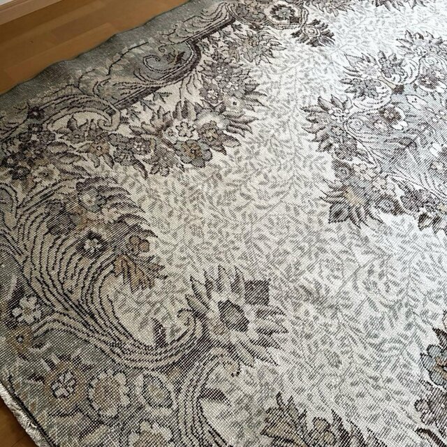 超大判187×287 ボタニカル　王道　トルコヴィンテージラグ 超大判187×287 ボタニカル 王道 トルコヴィンテージラグ | iichi 日々