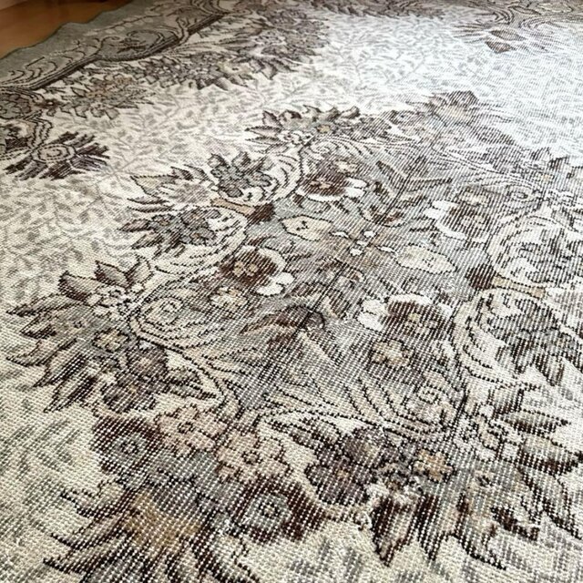 超大判187×287 ボタニカル　王道　トルコヴィンテージラグ 超大判187×287 ボタニカル 王道 トルコヴィンテージラグ | iichi 日々