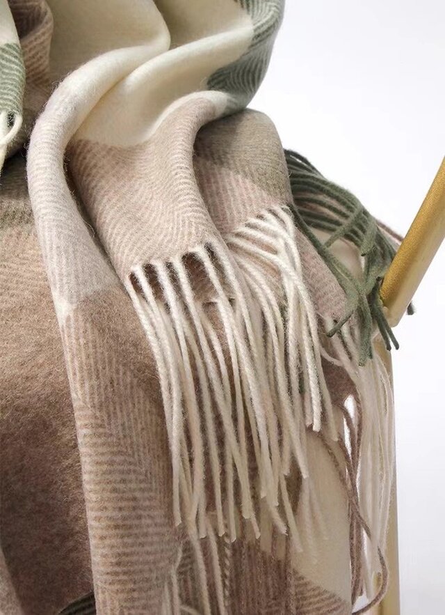 上質ウール ランケット ひざ掛け 厚く毛布 ソファカバー ブランケット