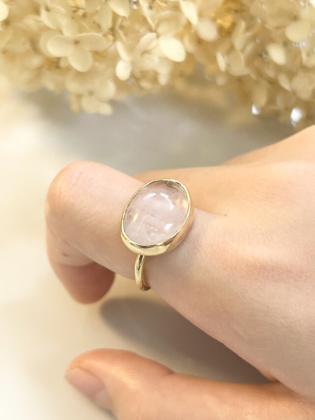 リング「morganite」