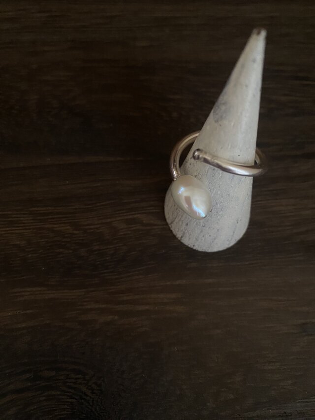 easy ring(fresh water pearl Ⅱ)