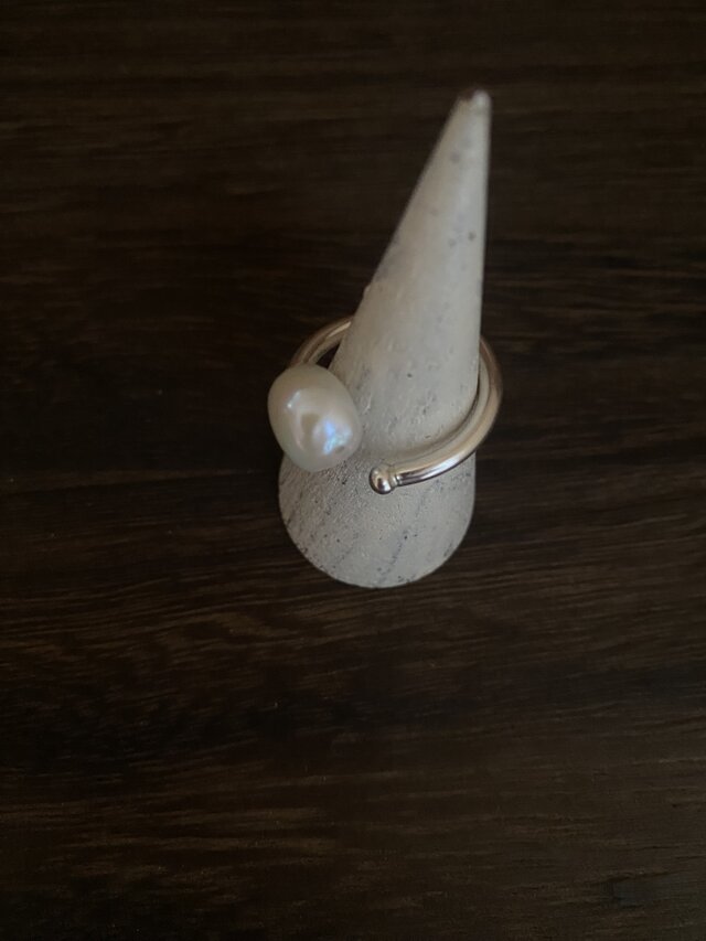 easy ring(fresh water pearl Ⅲ)