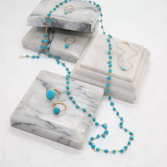 SCE-B-1 【CERCA】スリーピングビューティーターコイズ ジュエリー