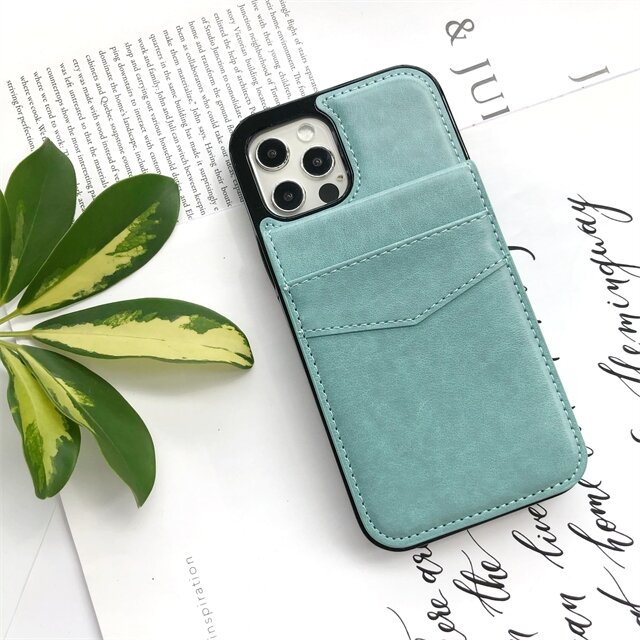 iPhone17Pro-Galaxy S25 カード収納可能 スタンド機能 iPhoneケース スマホケース