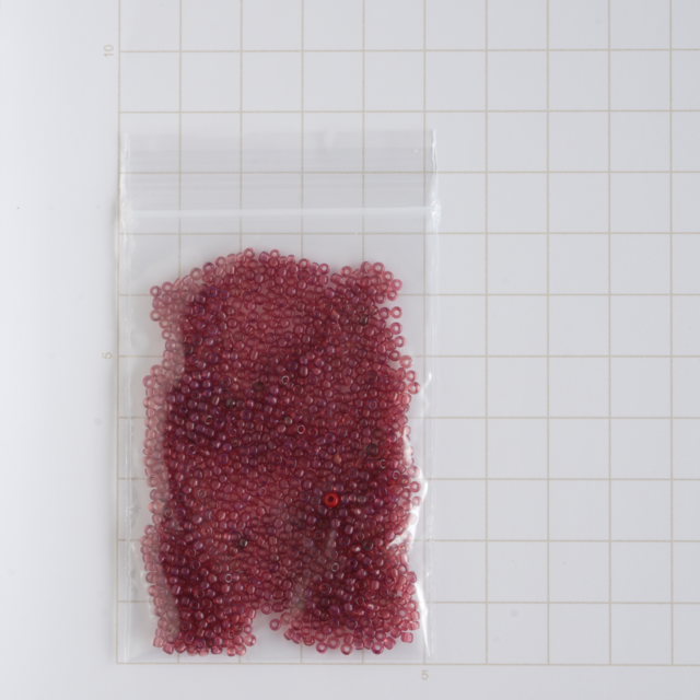 (9g) フランス製 ヴィンテージ シードビーズ 12/0 ローズ