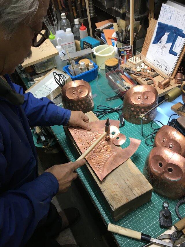 ふくろうランプ | iichi 日々の暮らしを心地よくするハンドメイドや