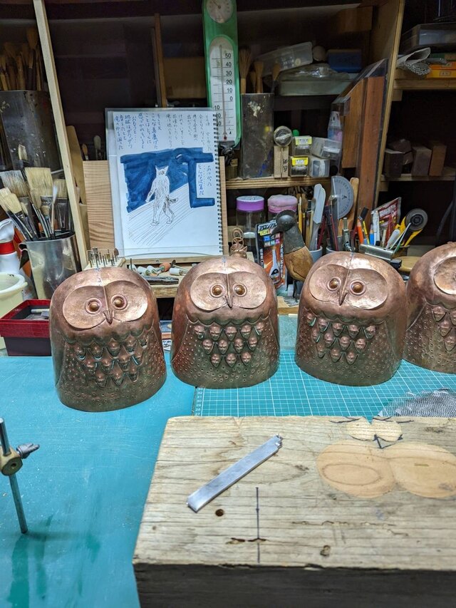 ふくろうランプ | iichi 日々の暮らしを心地よくするハンドメイドや