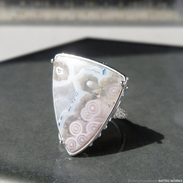 チューブアゲート リング / Tube Agate Ring