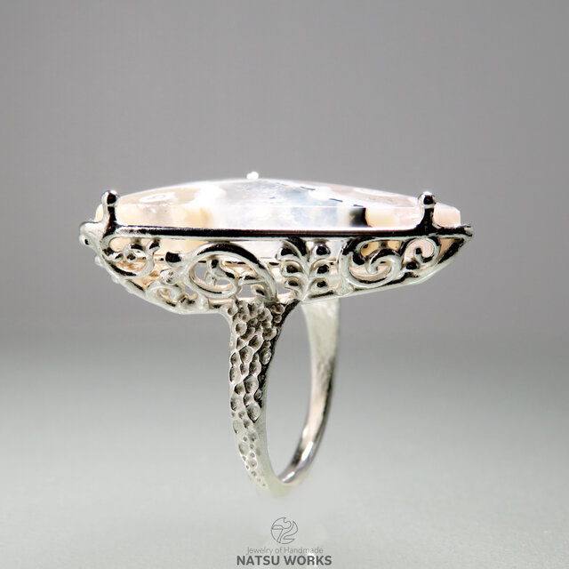 チューブアゲート リング / Tube Agate Ring | iichi 日々の暮らしを