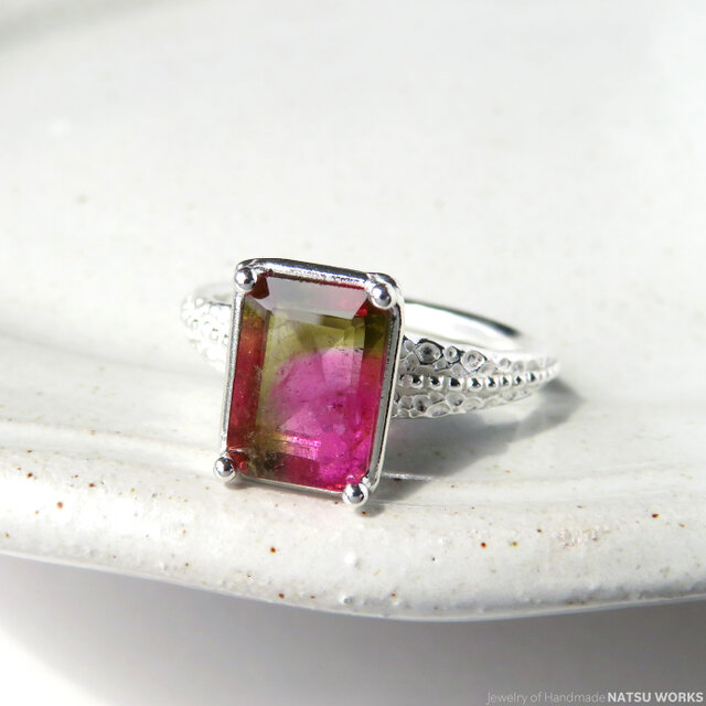 バイカラートルマリン リング / Bi-color Tourmaline Ring 1