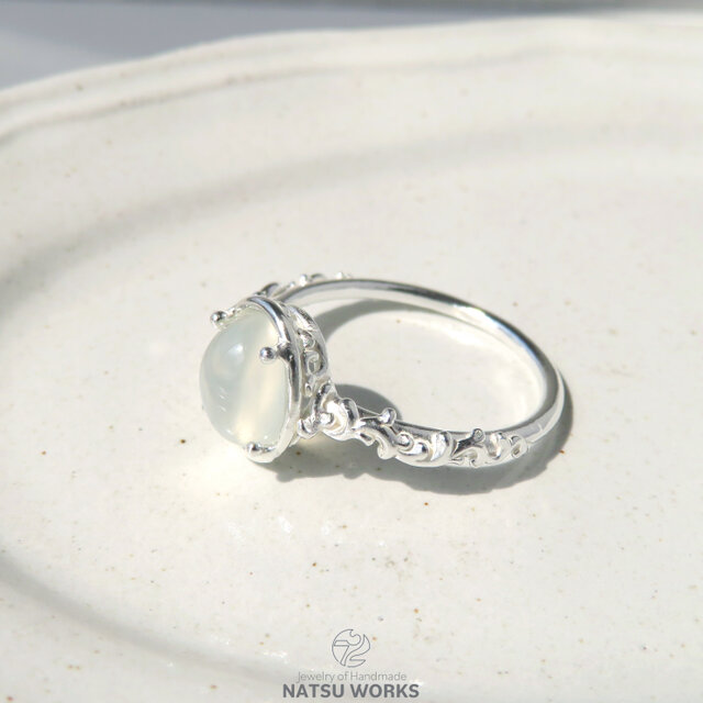 キャッツアイムーンストーンリング 指輪 キャッツアイ ムーンストーン リング / Cat Eye Moonstone Ring 0