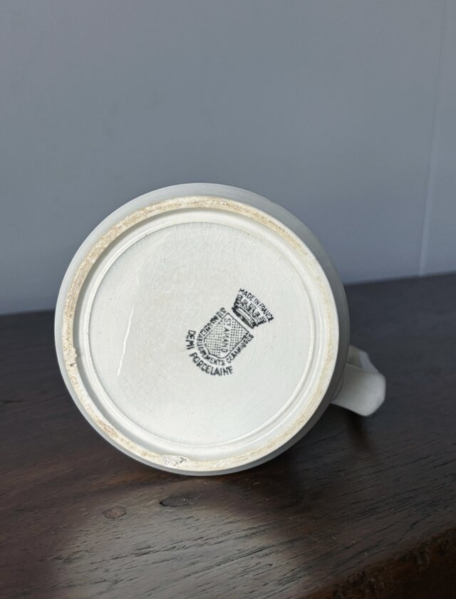 サンタマン ピシェ ピッチャー 花器 花瓶 h17.2cm ビンテージ フランス