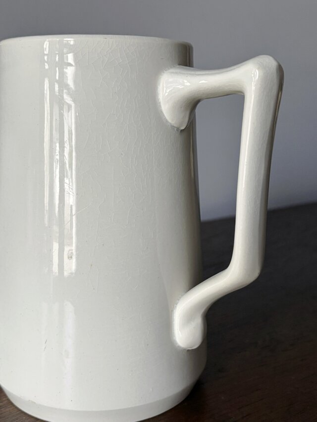 サンタマン ピシェ ピッチャー 花器 花瓶 h17.2cm ビンテージ フランス