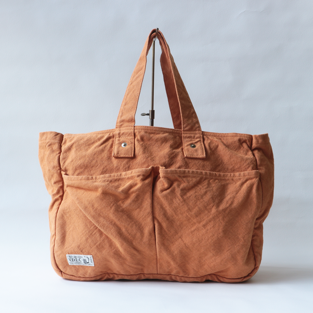 NEWジップボックストート【2025秋冬限定カラー・レンガ】(VC-24)